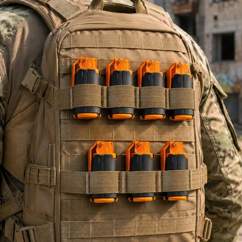 Miniatura 8 de Ruibytree CS Juguete táctico de plástico para Nerf Rival Battle Game, cs Foam Bullet Ball G renade (2 paquetes)