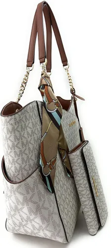 Miniatura 4 de Michael Kors Jet Set - Cartera de viaje con cadena grande para el hombro