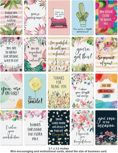 Miniatura 2 de Dessie - Tarjetas de felicitación Motivacional - 63