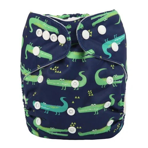 Miniatura 24 de Pañal de bolsillo para bebé, reutilizable, lavable, 8 libras a 36 libras (flecha)