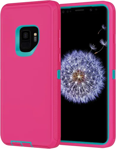 Miniatura 8 de Funda para Samsung Galaxy S9 con protector de pantalla, cuerpo completo, resistente, a prueba de golpes, a prueba de caídas, funda protectora