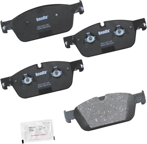Miniatura 126 de Pastillas de freno delanteras cerámicas Bendix Priority1 CFC2302 para Hyundai Elantra 2021, Sonata 2022-2020, Kia K5 2023-2021