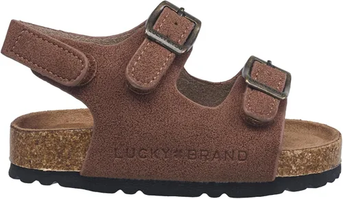 Miniatura 6 de Lucky Brand Sandalias unisex para bebé, con doble correa y cierre de velcro (niños pequeños)