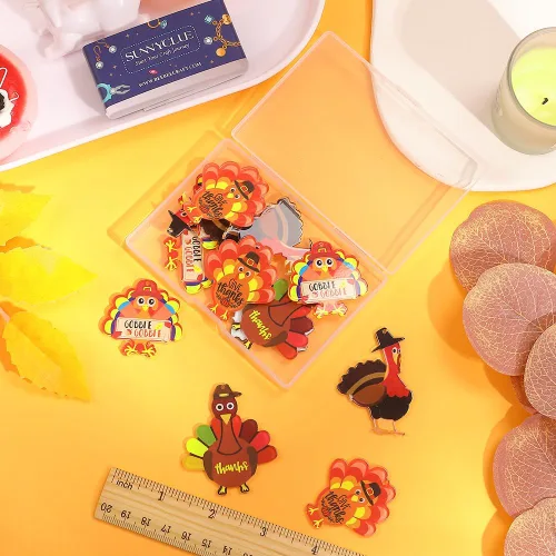Miniatura 3 de SUNNYCLUE Colgantes de Acción, Acrílico, Sin piedra preciosa