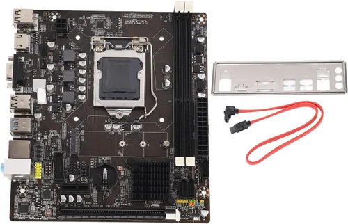 Placa base compacta B75M M-ATX, soporte para Corei7, i5, i3 (LGA1155), DDR3x2, canal ALC6625.1, VGA, interfaz multimedia HD, PCI E1Xx1, pin COM x1,