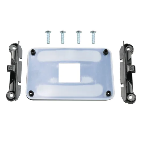 Miniatura 2 de Placa base AM4 ZZHXSM Placa base para ventilador de CPU Placa de montaje de refrigeración para AM4 Socket Placa trasera de metal CPU, soporte