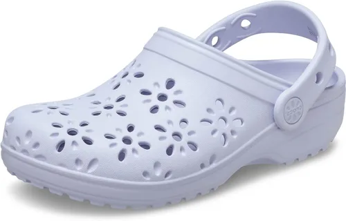 Miniatura 12 de Zuecos Crocs clásicos para niños con diseño floral