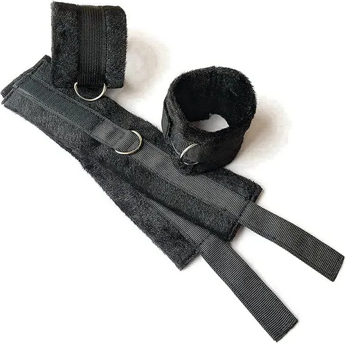 Miniatura 2 de Bed Bonage Kits de correas de cama para adultos, colchón de juego, lazos sexuales para tobillos y muñecas, kit de restricciones de cama King