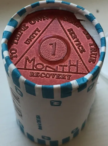 Miniatura 2 de wendells Lote a granel 25 Aluminio 1 Mes AA Medallones 30 Días Alcohólicos Anónimos Chips