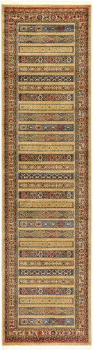 Miniatura 17 de Nomad Tapete contemporáneo de con estampado moderno tribal., Polipropileno, Azul