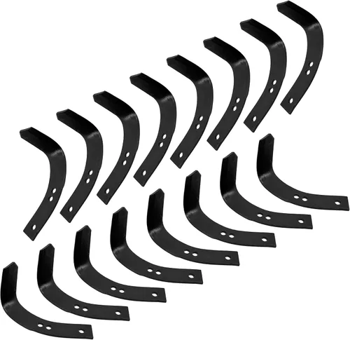 Miniatura 3 de Caltric 1901118A 1901118 Juego de dientes de timón compatible con Troy-Bilt / 21B-643C 21A-643B