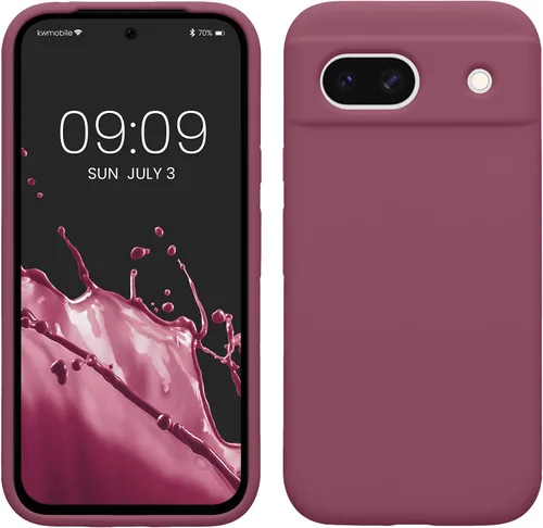 Miniatura 29 de kwmobile Funda Compatible con Google Pixel 6 Pro - Funda de Teléfono de Silicona TPU con Acabado Suave - Azul Caribe