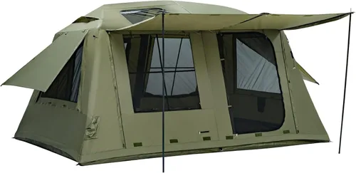 MC TOMOUNT Inflatable Tents for Camping, 6/8/10 Person Large Family Blow Up Camping Tent with Hand Pump, Easy Setup Air Glamping Tent for Outdoor