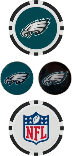Miniatura 3 de Team Effort Juego de marcadores de pelota NFL