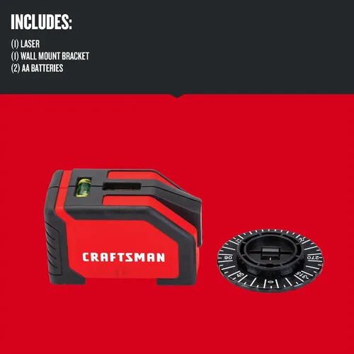 Miniatura 2 de CRAFTSMAN CMHT77634 15'. láser de montaje en pared