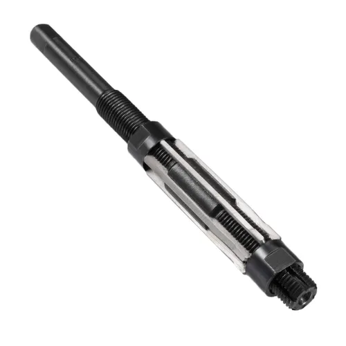 Miniatura 9 de uxcell Escariador de mano ajustable 10-10.75mm de acero de alta velocidad H8 de 6 hélices rectas herramienta de fresado cortador de fresado métrico