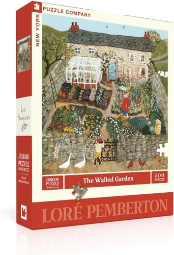 Miniatura 9 de New York Puzzle Company - Loré Pemberton At Brambly Hedge - Rompecabezas de 500 piezas para adultos por Loré Pemberton