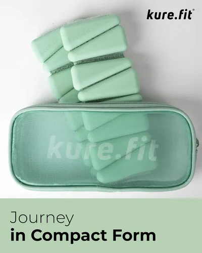 Miniatura 8 de Peso para Pilates Pesas ajustables para muñeca y tobillo para mujeres Brazaletes con peso 1 libra/ 2 libras cada una (Juego de 2)