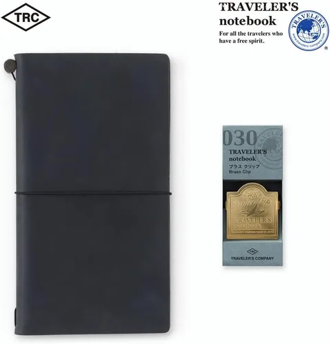 Miniatura 4 de DESIGNPHIL Cuaderno de viajero, latón, clip, patrón de avión 43090006