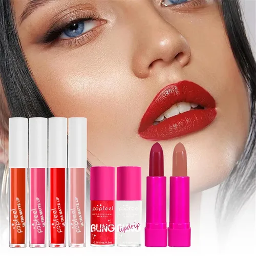 Miniatura 9 de Kit de maquillaje todo en uno rosa intenso para mujeres, kit completo, regalo de maquillaje para el día de la madre, para mujeres y niñas, paquete