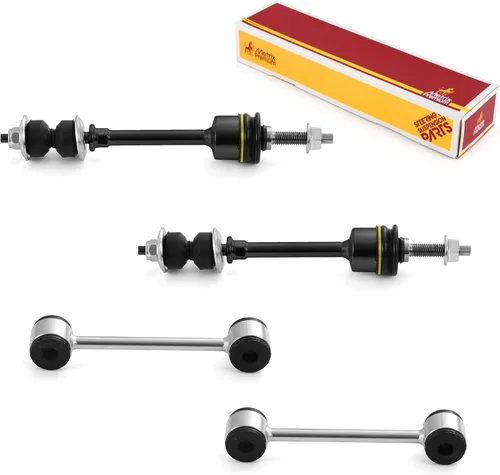Miniatura 46 de Metrix Premium Piezas de Chasis - Kit de 4 Piezas de Enlace de Barra Estabilizadora Delantera y Trasera Compatible con Mercury Mariner 2009-2011