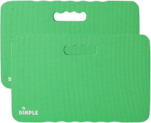 Miniatura 8 de Dimple Almohadilla para arrodillarse, de espuma gruesa de alta densidad, cómodas para jardinería, ejercicio de yoga, cojines de jardín, rodilleras