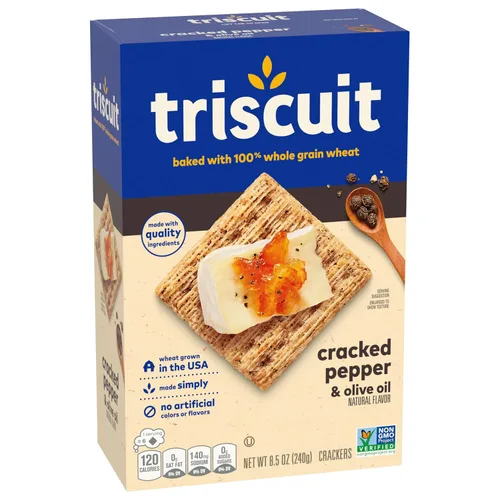 Miniatura 14 de TRISCUIT Galletas de grano entero 4 paquetes con 4 variedades de sabores surtidos