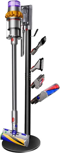 XIGOO Soporte de Almacenamiento Base Compatible con V15 Detect, V11 V10 V8 V7 V6 Aspiradoras Inalámbricas y Accesorios, Estación de Acoplamiento de