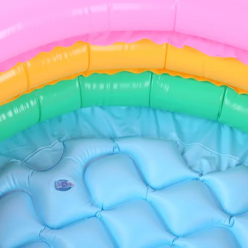 Miniatura 4 de Vbest Life Piscina para niños, piscina de agua para bebés en la piscina inflable suave de los niños Cuenca de bebé de color brillante