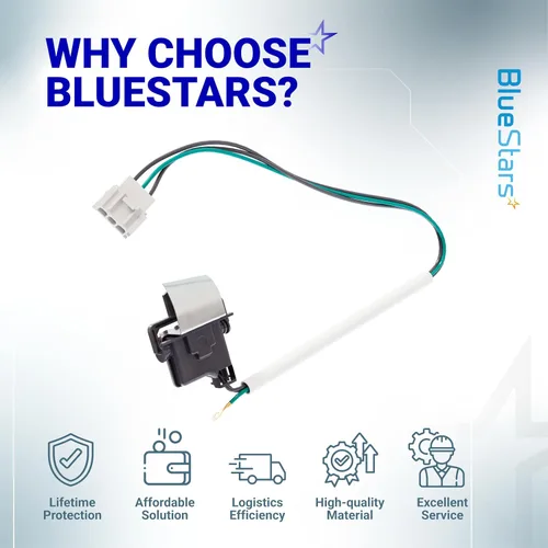 Miniatura 9 de BlueStars Interruptor de tapa de lavadora ultraduradero 3949238 - Compatible con lavadoras Whirlpool y Kenmore - Durabilidad mejorada con escudo