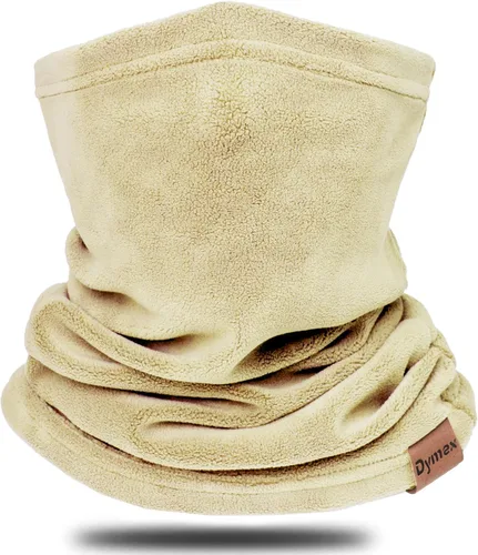 Calentador de Cuello de Invierno Polaina de Forro Polar Cubierta de Cuello de Algodón Balaclava Resistente al Viento Máscara de Cubierta Facial para