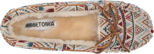 Miniatura 5 de Minnetonka - Pantuflas Cally de pelo sintético para mujer