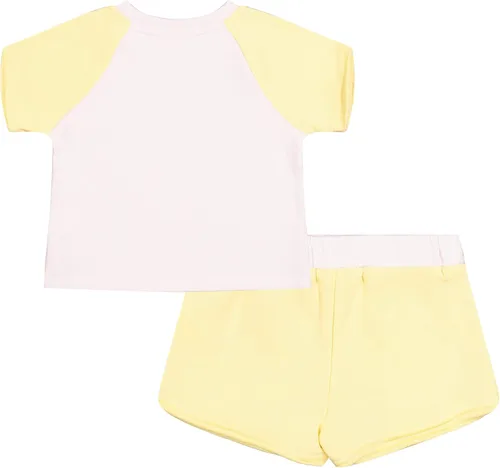 Miniatura 2 de Juicy Couture Conjunto de pantalones cortos de 2 piezas para niñas