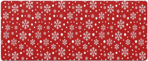 Miniatura 7 de Tapete de baño de copos de nieve de Navidad para bañera, antideslizante, de secado rápido y absorbente, tierra de diatomeas, fregadero, dormitorio