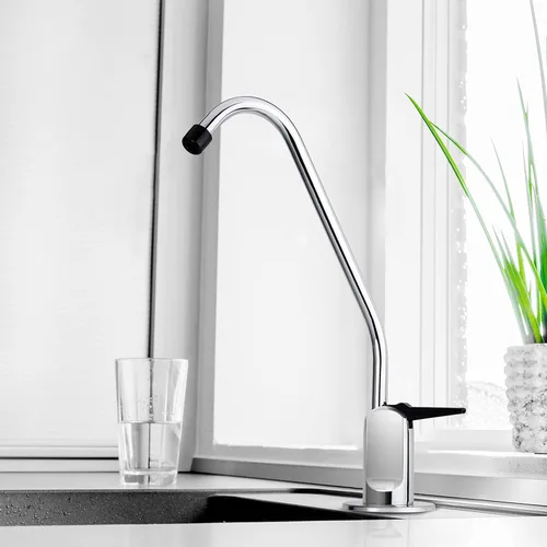Miniatura 2 de iSpring GB1 Grifo sin plomo para agua potable con ósmosis inversa, estándar sin hueco de aire RO, cromado