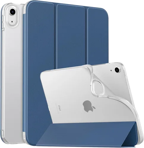 Miniatura 27 de MoKo Funda para iPad (A16) de 11ª generación 2025/10ª generación 2022, iPad de 11 pulgadas/10.9 pulgadas con cubierta trasera translúcida de TPU