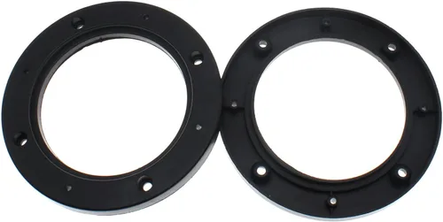 Miniatura 4 de FDXGYH 2 piezas de separadores de altavoz para coche universal de 6.5 pulgadas, ABS, adaptador de montaje en anillo para altavoz de estéreo de coche