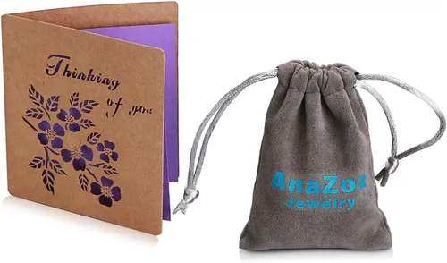 Miniatura 7 de ANAZOZ Anillo de compromiso de acero inoxidable para parejas y matrimonios con amor real para él y ella, 0.236 in