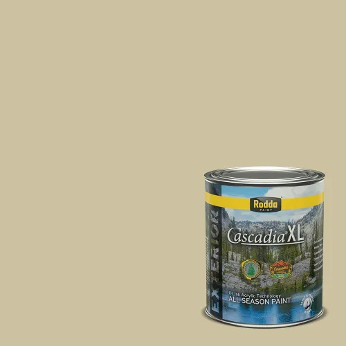 Miniatura 24 de Rodda Paint CASCADIA XL - Pintura e imprimación satinada para exteriores en uno, cuarto de galón, azul Madonna