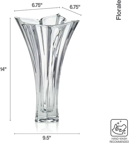 Miniatura 4 de Mikasa Florale Jarrón de cristal, 14