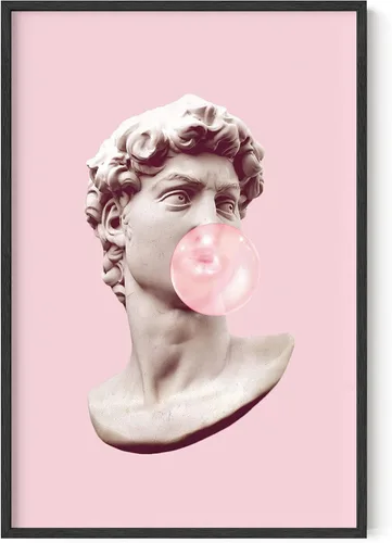 Miniatura 25 de Haus & Hues - Póster rosa con impresión de guepardo para decoración de pared de habitación, decoración artística para pared, sin marco, diseño