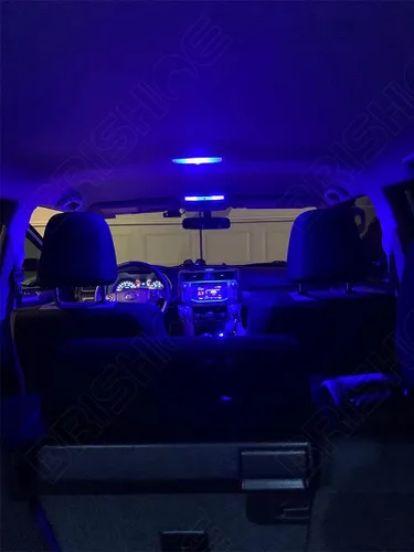 Miniatura 4 de Kit de luz interior LED azul para Toyota 4Runner 2010-2020 2021, paquete de bombillas LED interiores superbrillantes + luces de matrícula
