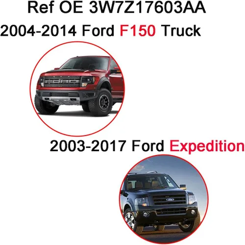 Miniatura 4 de 3W7Z17603AA para GM Ford 04-14 F150 TRUCK, 09-17 Flex SUV Reemplazo directo ajustable de un solo agujero limpiaparabrisas limpiaparabrisas