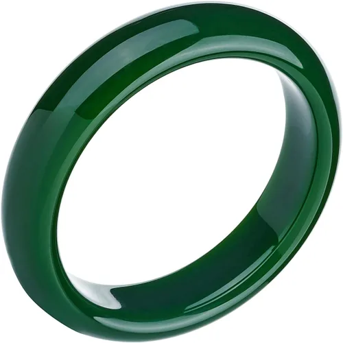 Miniatura 3 de Pulsera de brazalete de jade XiskCan para mujer, regalos de buena suerte con caja de joyería, OUT