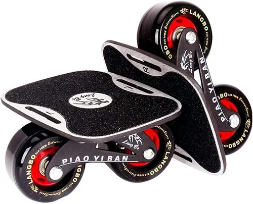 Miniatura 7 de Patines de deriva Split Skateboard portátil Patín de ruedas Freelinedrift Patín de alto rebote al aire libre deslizante adolescente adultos regalo