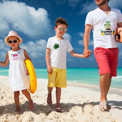 Miniatura 2 de Fainne 22 calcomanías de vinilo de transferencia de calor para playa, para planchar, para planchar, listas para prensar, para camisetas, chaquetas