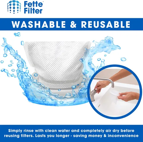 Miniatura 3 de Fette Filter - Reemplazo de filtro de vacío HNVCF10 compatibles con aspiradoras de mano Black and Decker Dustbuster Serie Modelo HNVC115*, HNVC215*
