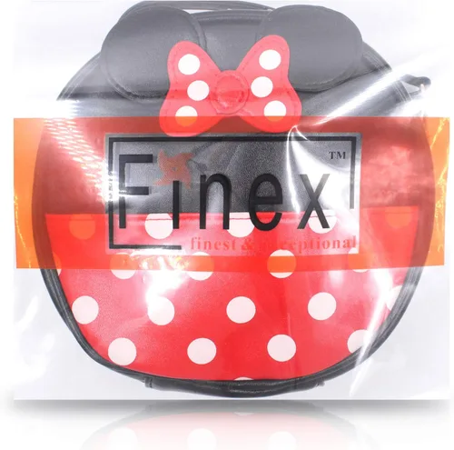 Miniatura 7 de Finex Mini bolso de viaje con diseño de lunares de Minnie Mouse NegroRojo Bolsa Redonda Viajar