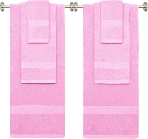 Miniatura 74 de BY LORA Juego de toallas de mano de algodón de rizo bordadas personalizadas, toallas de baño con monograma personalizadas, ultrasuaves