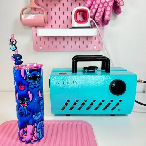 Miniatura 8 de AKEYDIY Prensa de calor para vasos de 10-30 oz, máquina de prensa para tazas y vasos, transferencia de calor por sublimación para vasos delgados